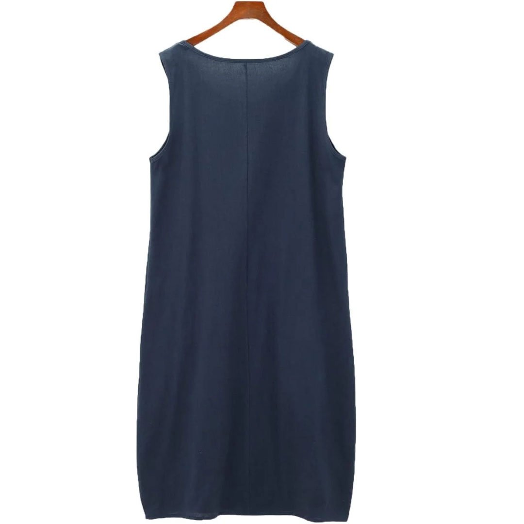 Vestido Feminino Longo Vintage