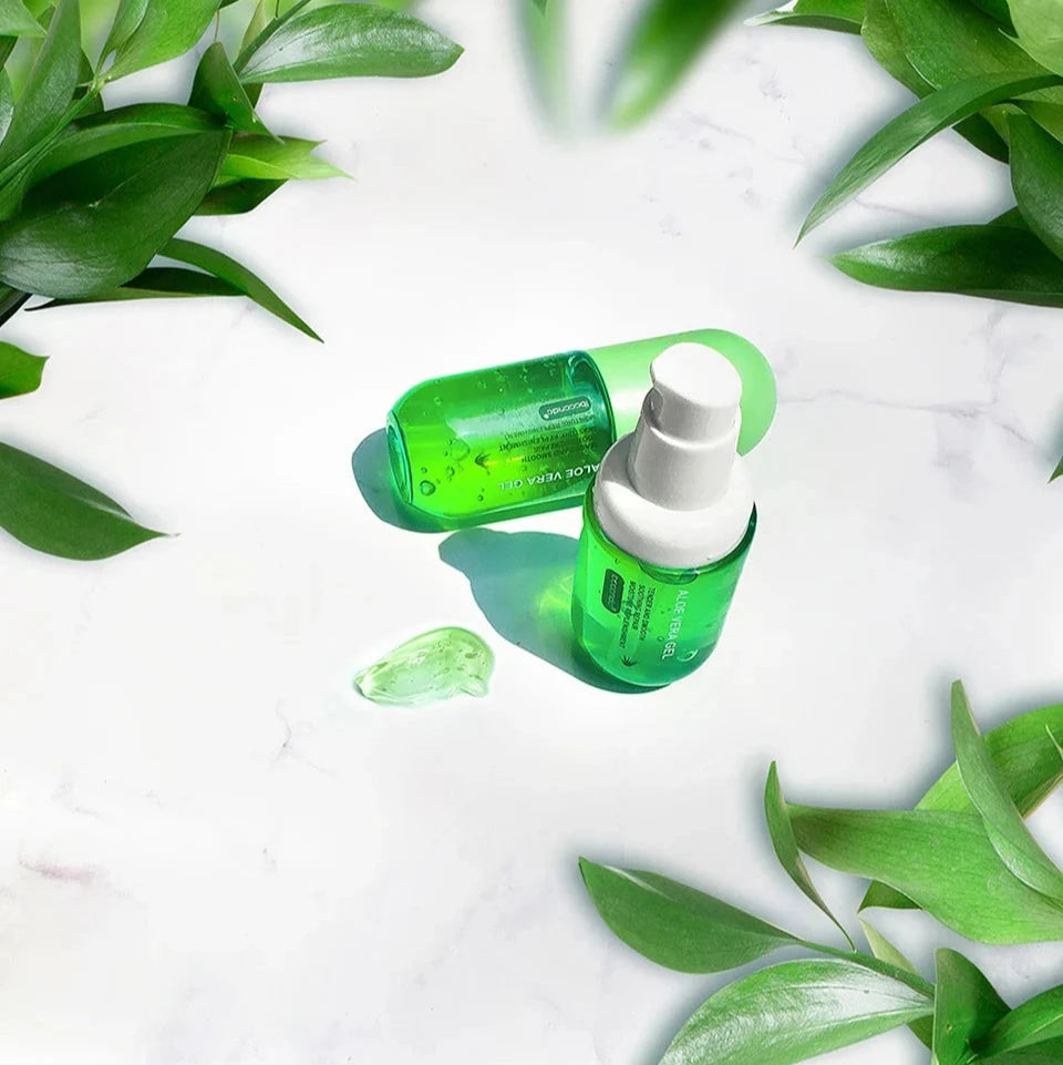Gel Hidratante Calmante de Aloe Vera – Reparação, Antiacne e Pós-Sol