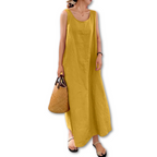 Vestido Feminino Longo Vintage