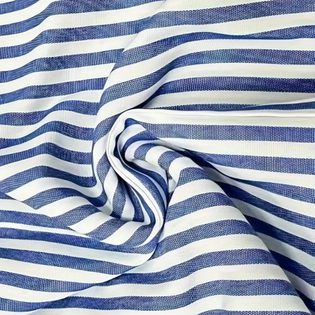 Vestido Feminino Sem Mangas Listrado